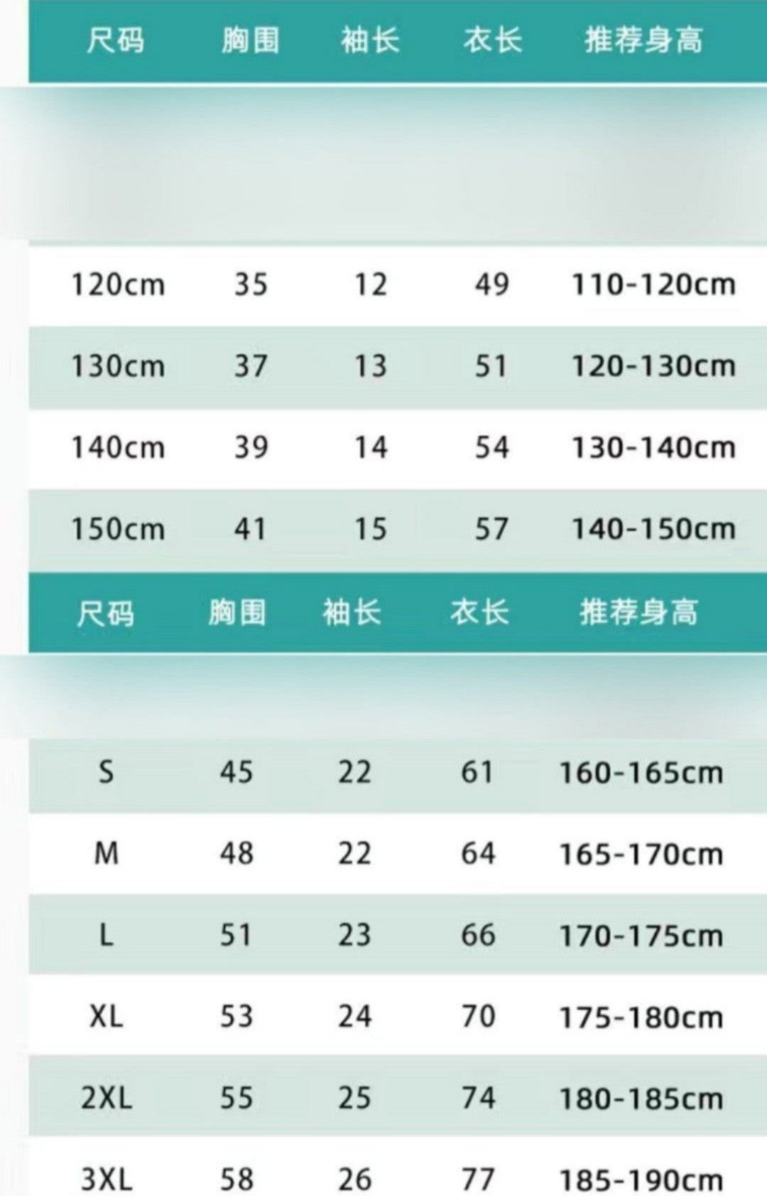 更新:79769493-97 (2件/2pc) 成人童裝鬼滅之刃demon slayer蠟筆小新 tee #pdc 810759